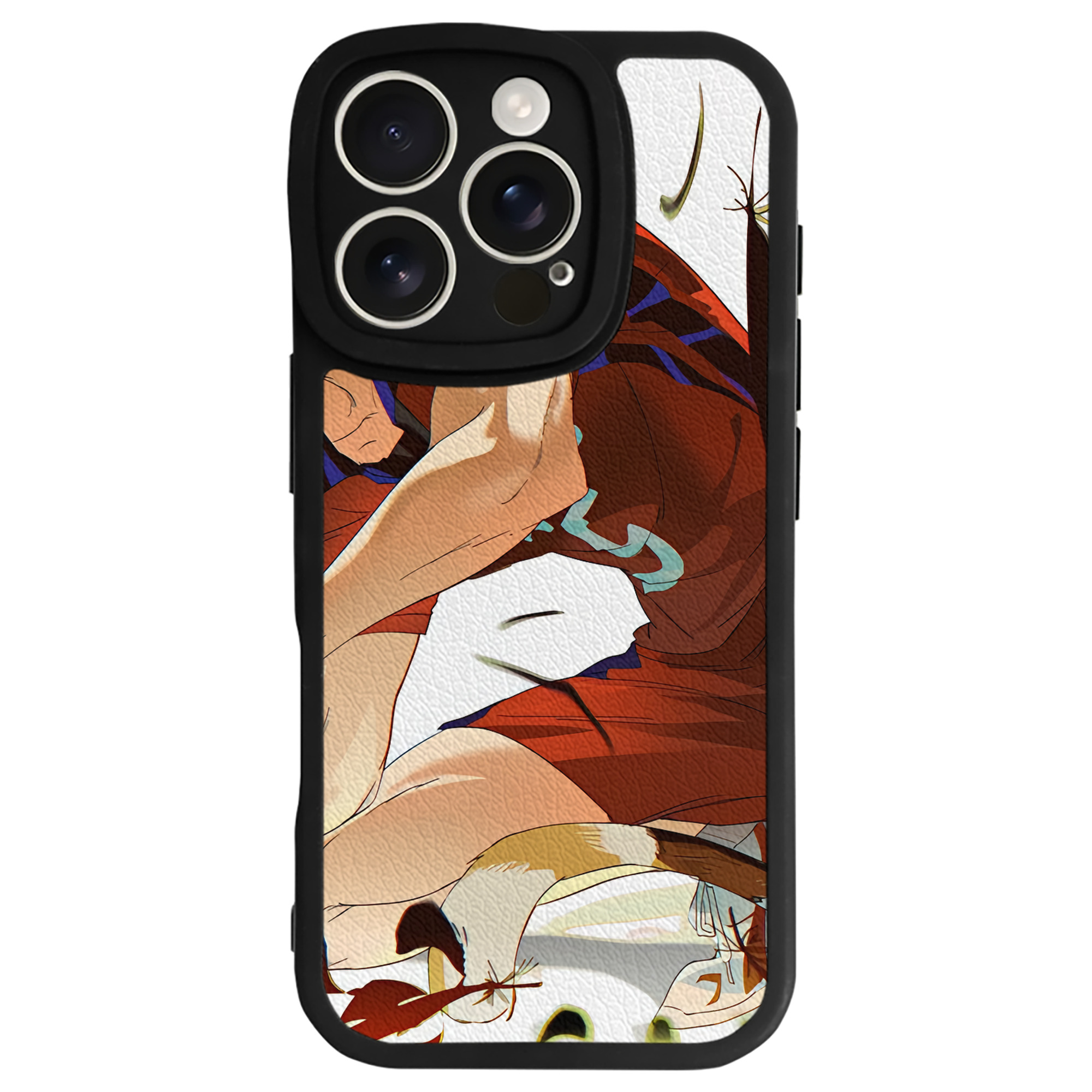 （画像用） ハイキュー!! Haikyu!! 【iPhone 16シリーズ対応】シリコンスマホケース（レザー調） 材質：シリコン